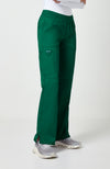 Women's WW Revolution Mid Rise Straight Leg Pull-on Pant - Petite