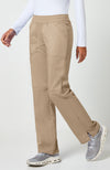 Women's WW Revolution Mid Rise Straight Leg Pull-on Pant - Petite