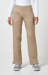 Women's WW Revolution Mid Rise Straight Leg Pull-on Pant - Petite