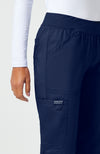Women's WW Revolution Mid Rise Straight Leg Pull-on Pant - Petite
