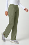 Women's WW Revolution Mid Rise Straight Leg Pull-on Pant - Petite
