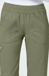 Women's WW Revolution Mid Rise Straight Leg Pull-on Pant