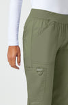 Women's WW Revolution Mid Rise Straight Leg Pull-on Pant
