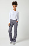 Women's WW Revolution Mid Rise Straight Leg Pull-on Pant - Petite