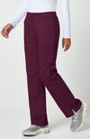 Women's WW Revolution Mid Rise Straight Leg Pull-on Pant - Petite