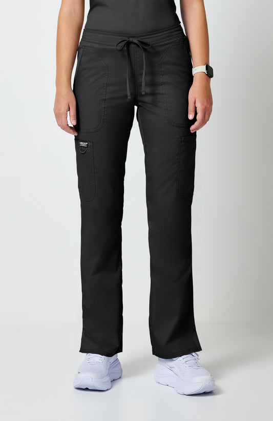 Women's WW Revolution Mid Rise Moderate Flare Drawstring Pant