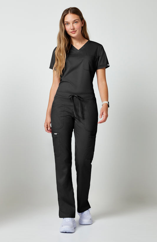 Women's WW Revolution Mid Rise Moderate Flare Drawstring Pant