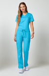 Women's WW Revolution Mid Rise Moderate Flare Drawstring Pant