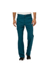 Cherokee Men's WW Revolution Fly Front Drawstring Cargo Pant - Caribbean Blue