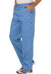 Cherokee Men's WW Revolution Fly Front Drawstring Cargo Pant - Ciel