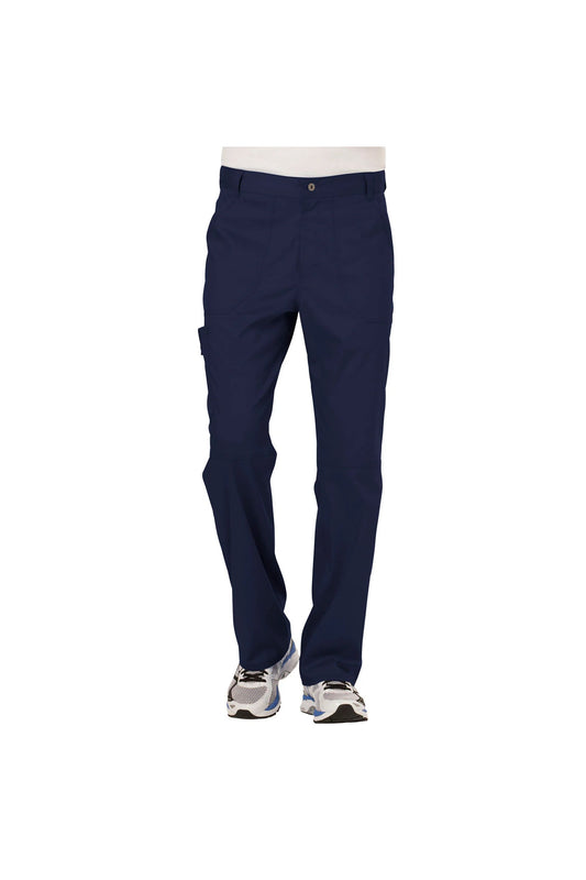 Cherokee Men's WW Revolution Fly Front Drawstring Cargo Pant - Navy