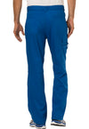 Cherokee Men's WW Revolution Fly Front Drawstring Cargo Pant - Royal