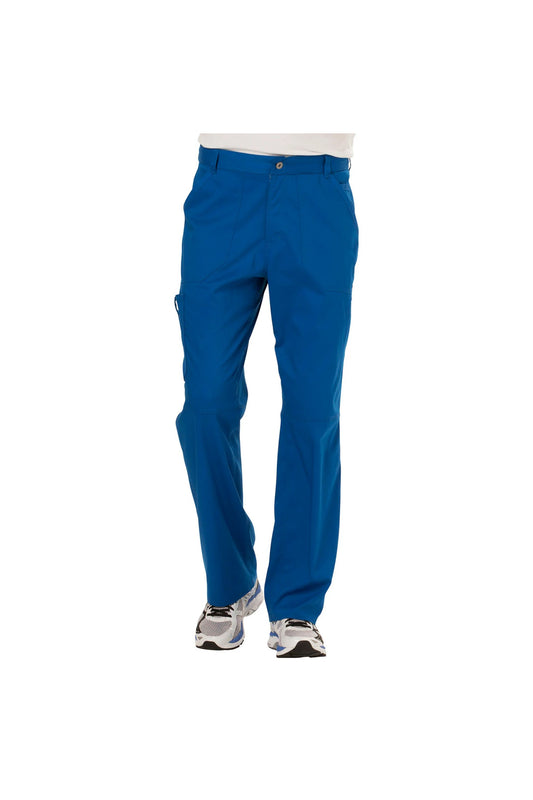 Cherokee Men's WW Revolution Fly Front Drawstring Cargo Pant - Royal