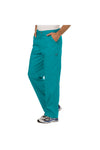 Cherokee Men's WW Revolution Fly Front Drawstring Cargo Pant - Teal Blue