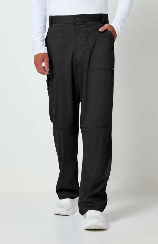 Cherokee Men's WW Revolution Fly Front Drawstring Cargo Pant