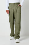 Cherokee Men's WW Revolution Fly Front Drawstring Cargo Pant