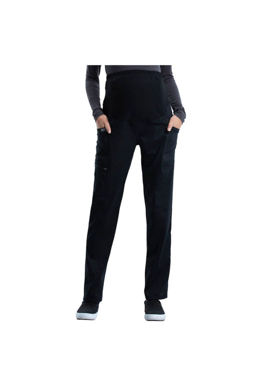 Cherokee Women's Workwear Revolution Maternity Straight Leg Pant