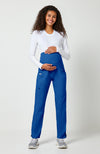 Cherokee Women's Workwear Revolution Maternity Straight Leg Pant