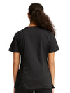 Cherokee Womens' WW Revolution Mock Wrap Top - Black