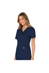 Cherokee Womens' WW Revolution Mock Wrap Top - Navy