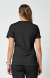 Cherokee Womens' WW Revolution Mock Wrap Top