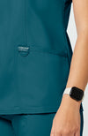 Cherokee Womens' WW Revolution Mock Wrap Top