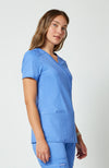 Cherokee Womens' WW Revolution Mock Wrap Top