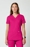 Cherokee Womens' WW Revolution Mock Wrap Top