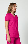 Cherokee Womens' WW Revolution Mock Wrap Top