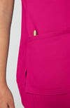 Cherokee Womens' WW Revolution Mock Wrap Top