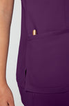 Cherokee Womens' WW Revolution Mock Wrap Top