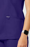 Cherokee Womens' WW Revolution Mock Wrap Top