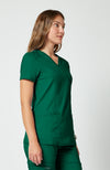 Cherokee Womens' WW Revolution Mock Wrap Top