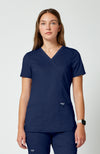 Cherokee Womens' WW Revolution Mock Wrap Top