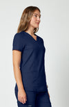 Cherokee Womens' WW Revolution Mock Wrap Top
