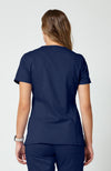 Cherokee Womens' WW Revolution Mock Wrap Top