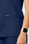 Cherokee Womens' WW Revolution Mock Wrap Top