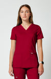 Cherokee Womens' WW Revolution Mock Wrap Top