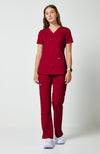Cherokee Womens' WW Revolution Mock Wrap Top