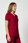Cherokee Womens' WW Revolution Mock Wrap Top