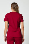 Cherokee Womens' WW Revolution Mock Wrap Top