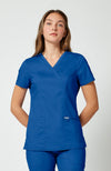 Cherokee Womens' WW Revolution Mock Wrap Top