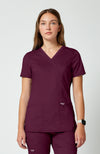 Cherokee Womens' WW Revolution Mock Wrap Top