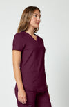 Cherokee Womens' WW Revolution Mock Wrap Top