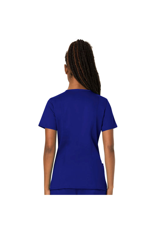 Cherokee Women's WW Revolution V-Neck Top - Galaxy Blue