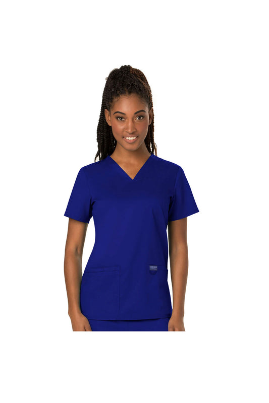 Cherokee Women's WW Revolution V-Neck Top - Galaxy Blue