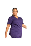 Cherokee Women's WW Revolution V-Neck Top - Grape