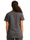 Cherokee Women's WW Revolution V-Neck Top - Pewter