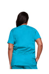 Cherokee Women's WW Revolution V-Neck Top - Turquoise