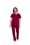 Cherokee Women's WW Revolution V-Neck Top - Wine
